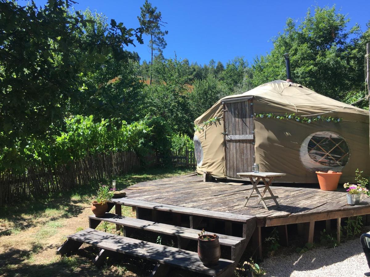 Star Gazing Luxury Yurt With River Views, Off Grid Eco Living Vale do Barco Екстер'єр фото